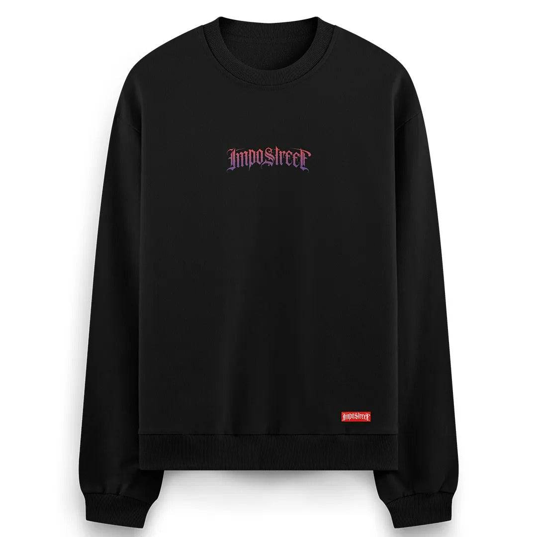 Moletom Careca Logo Flat Degradê - Impostreet