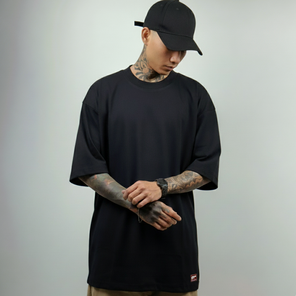 Camiseta Básica Heavy Oversized
