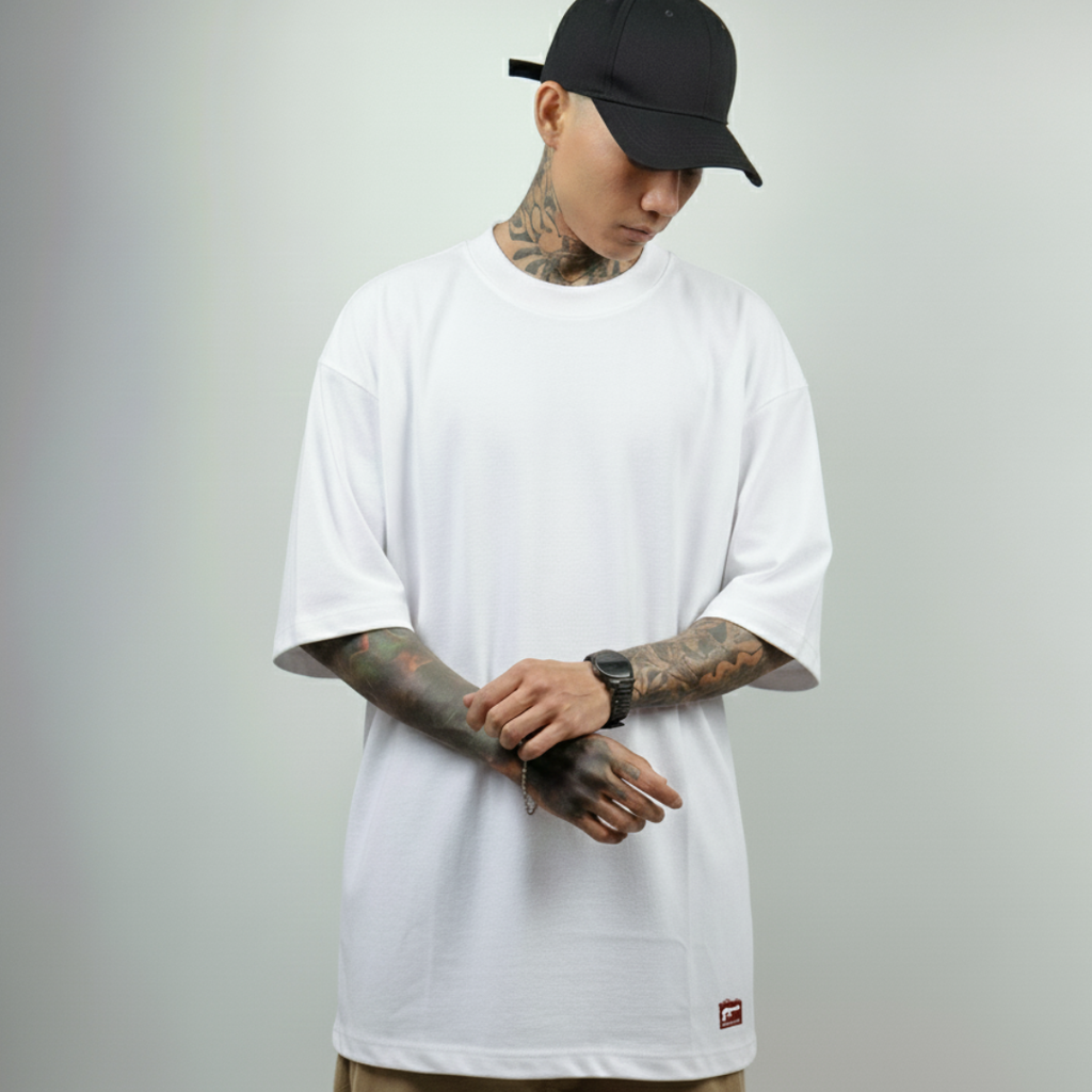 Camiseta Básica Heavy Oversized