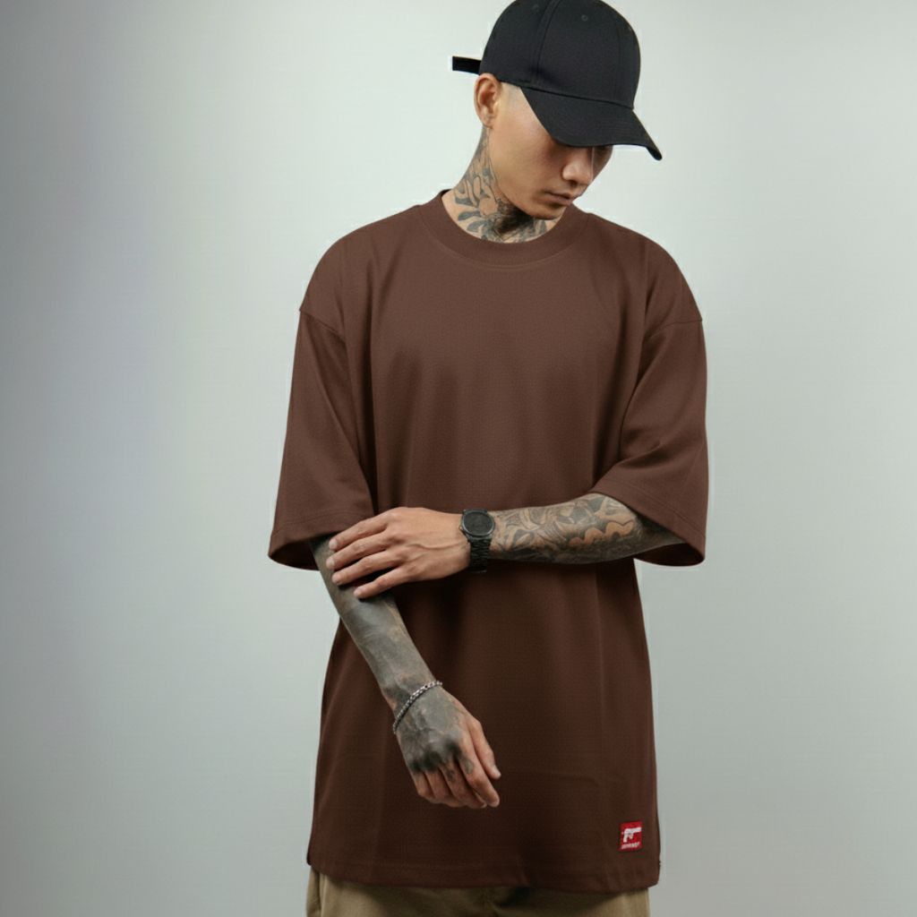 Camiseta Básica Heavy Oversized