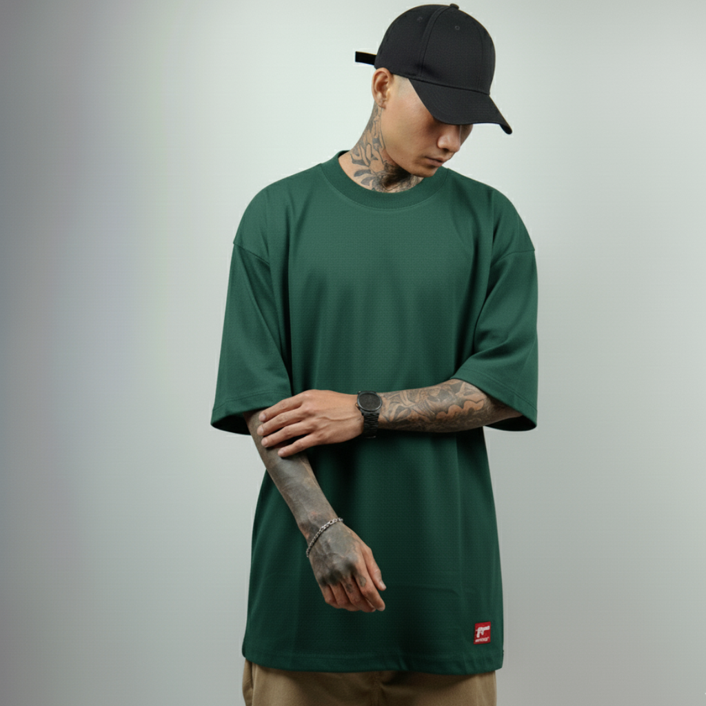 Camiseta Básica Heavy Oversized