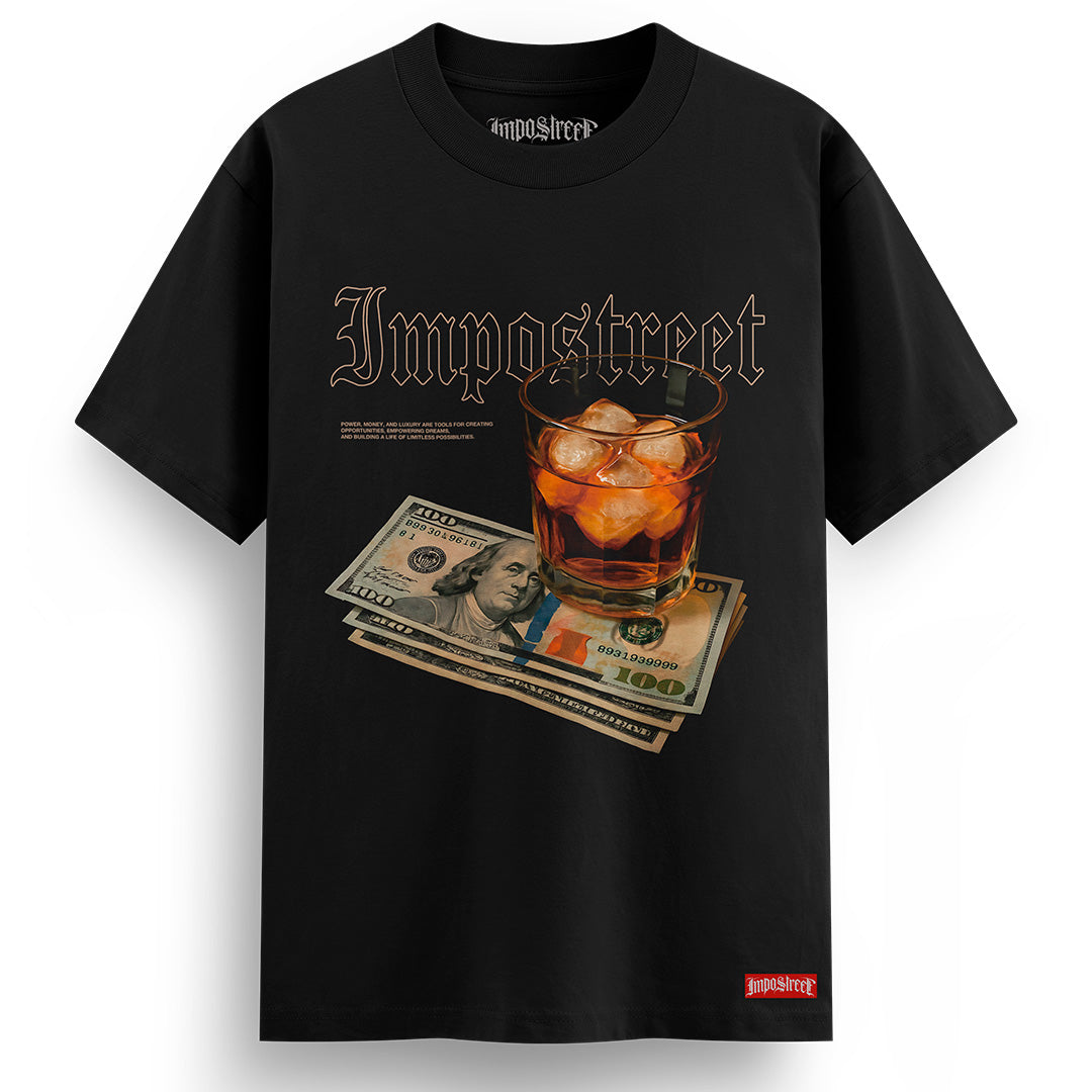 Camiseta Basic Street Drink And Money