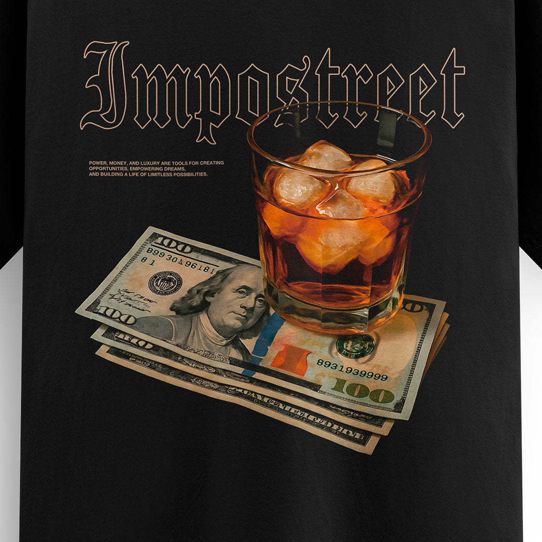 Camiseta Basic Street Drink And Money