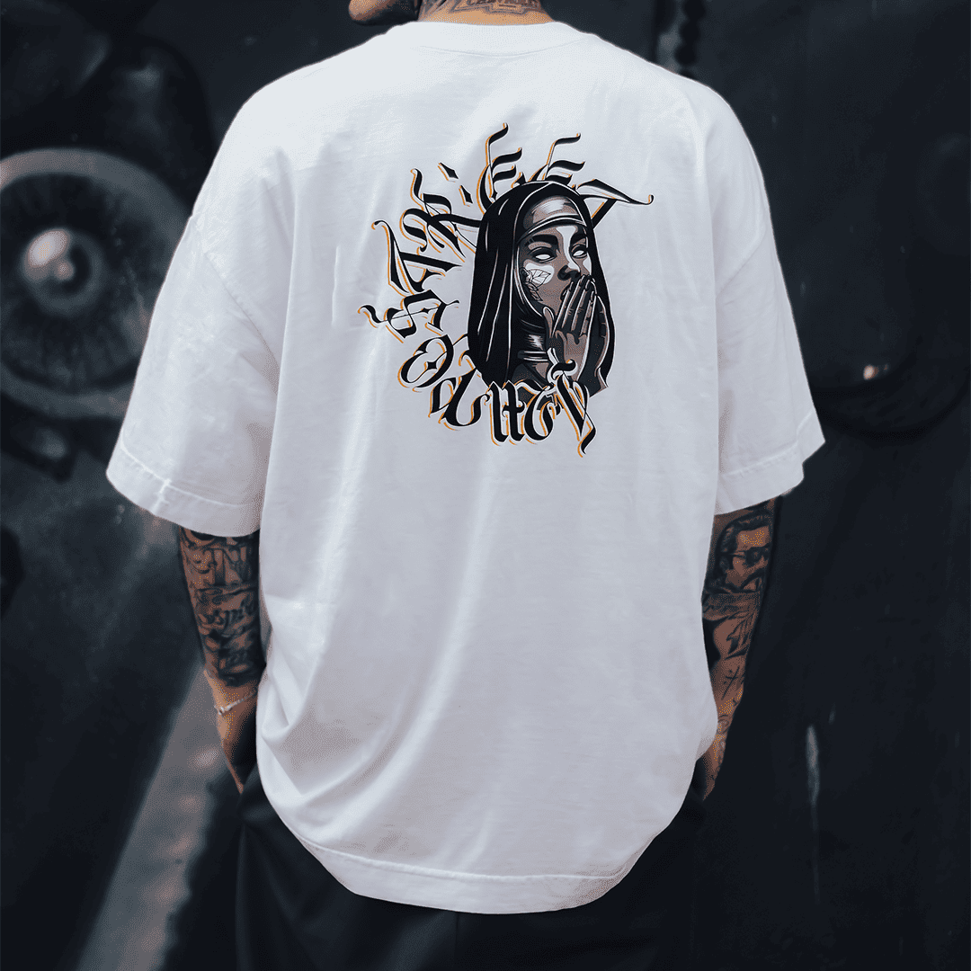 Camiseta Heavy Oversized Faith - Impostreet