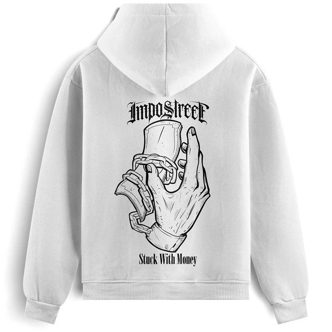 Moletom Canguru com Capuz Stuck With Money - Impostreet