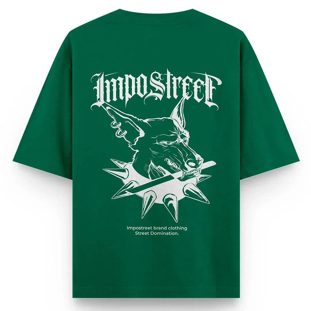 Camiseta Heavy Oversized Dog Knife - Impostreet