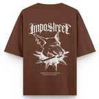 Camiseta Heavy Oversized Dog Knife - Impostreet