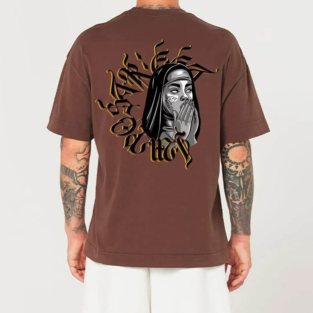 Camiseta Heavy Oversized Faith - Impostreet
