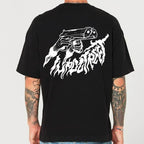 Camiseta Heavy Oversized Fire Gun - Impostreet