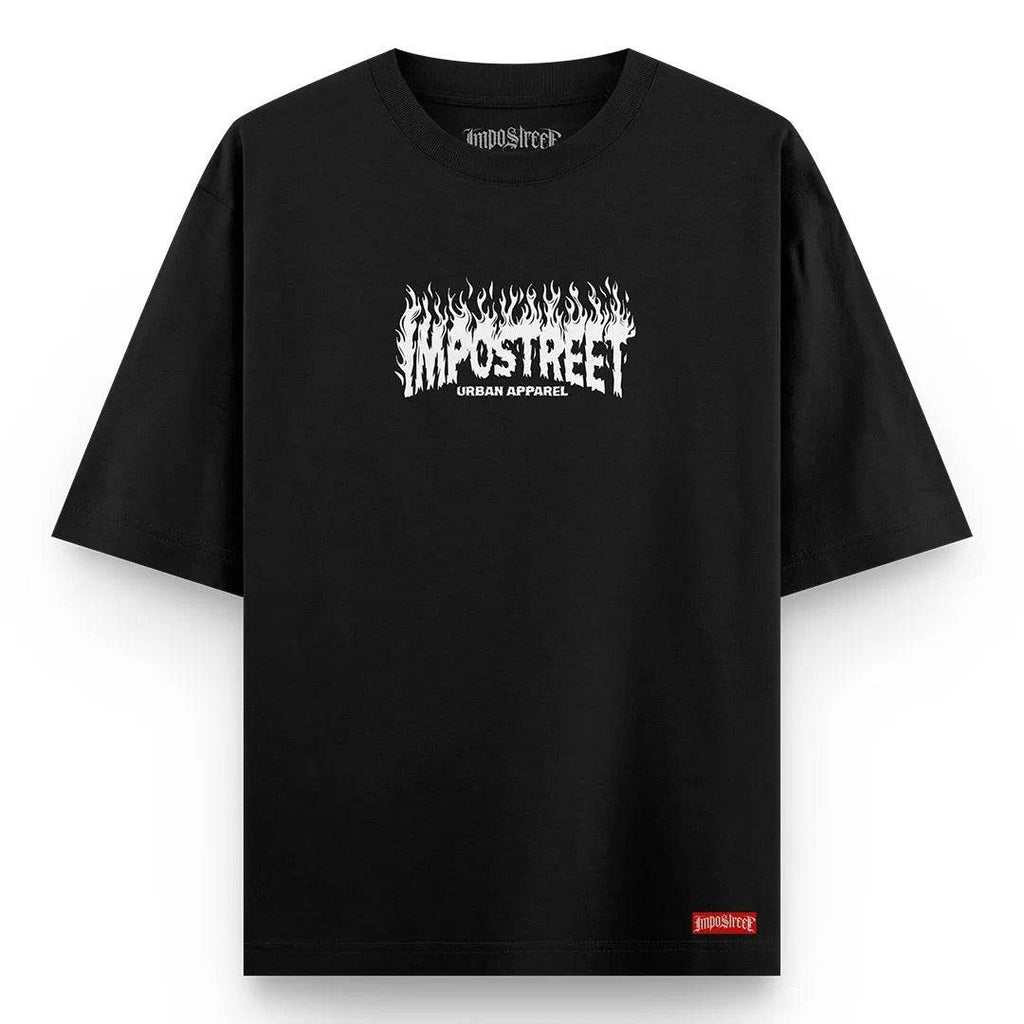 Camiseta Heavy Oversized Fire Urban Street - Impostreet
