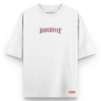 Camiseta Heavy Oversized Logo Flat Degradê - Impostreet