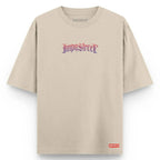 Camiseta Heavy Oversized Logo Flat Degradê - Impostreet