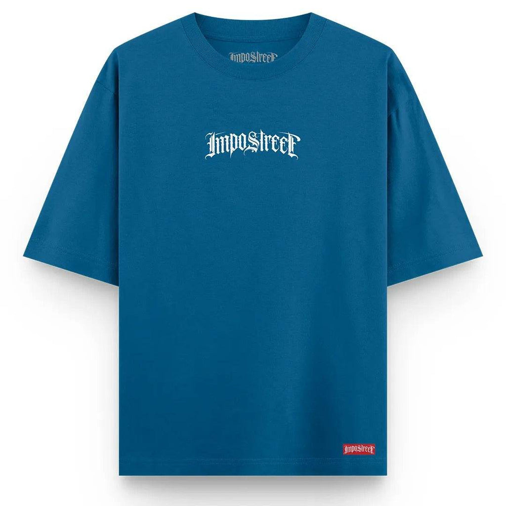 Camiseta Heavy Oversized Logo Lettering - Impostreet
