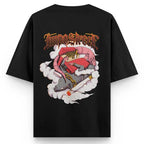 Camiseta Heavy Oversized Smoke Rat - Impostreet
