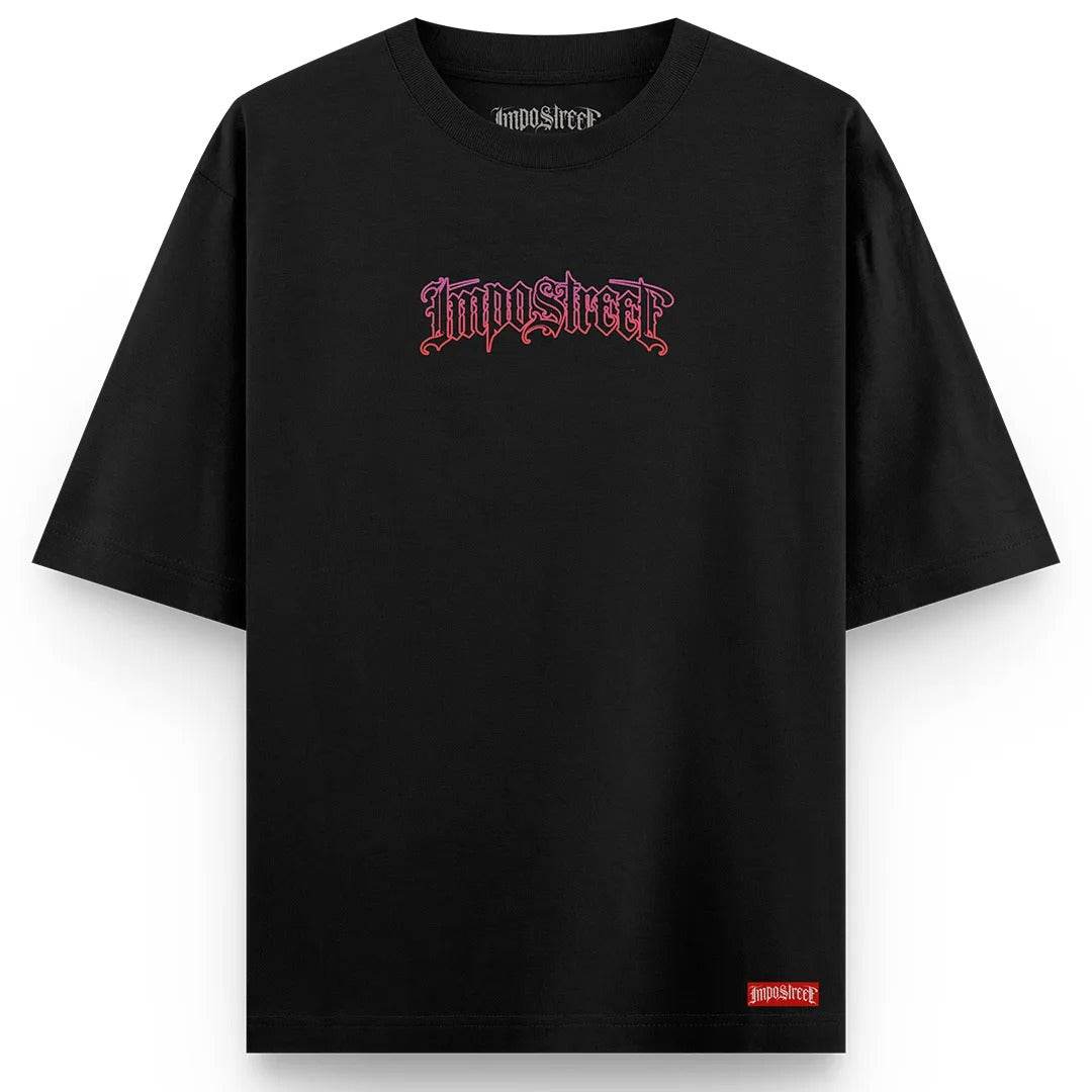 Camiseta Heavy Oversized Urban Tracing Degradê - Impostreet