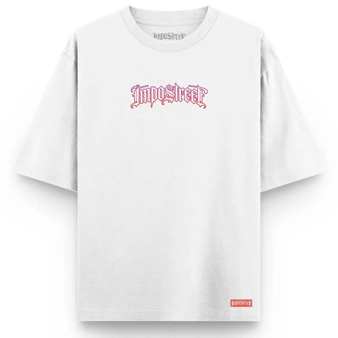 Camiseta Heavy Oversized Urban Tracing Degradê - Impostreet