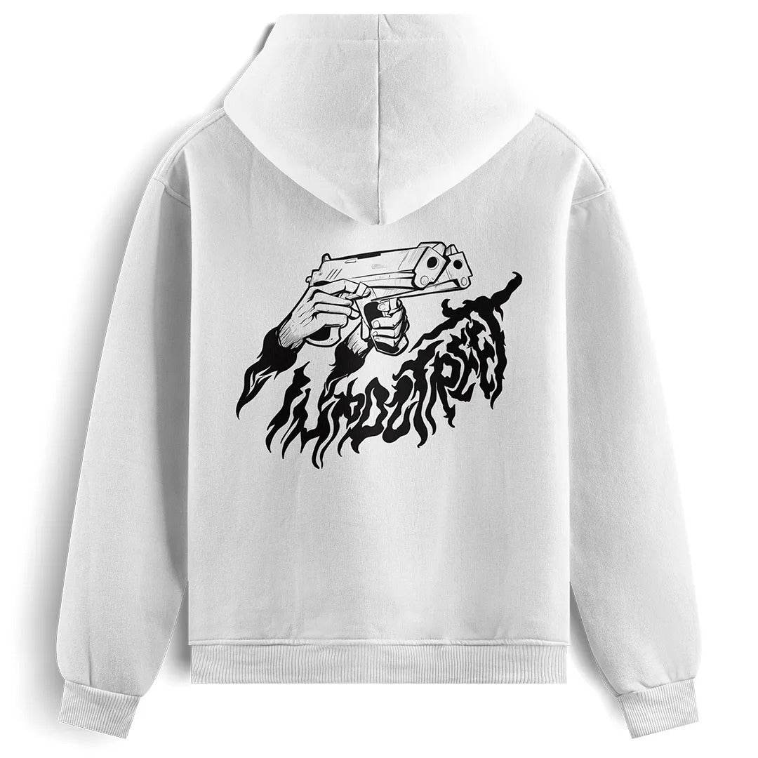 Moletom Canguru com Capuz Fire Gun - Impostreet