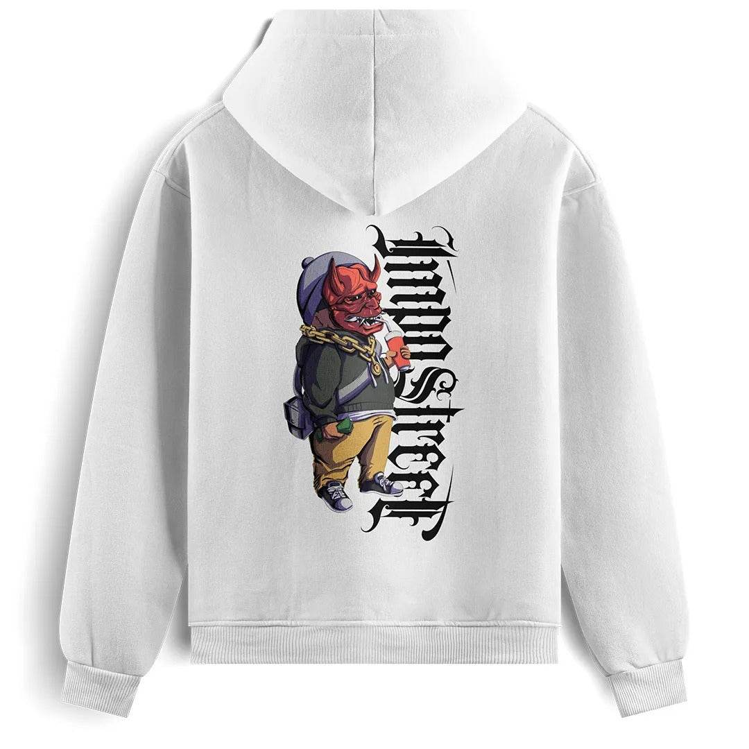 Moletom Canguru com Capuz Hannya Drink - Impostreet