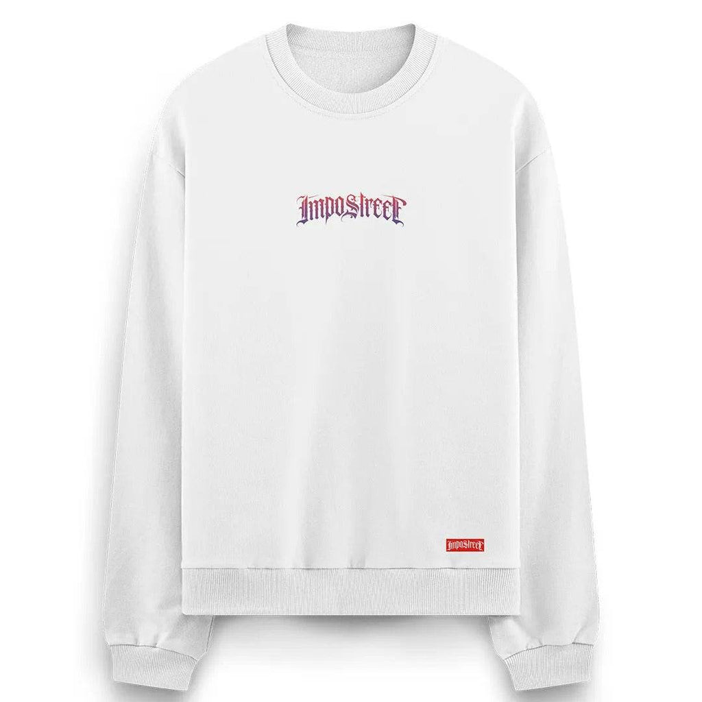 Moletom Careca Logo Flat Degradê - Impostreet