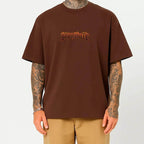 Camiseta Heavy Oversized Smoke Rat - Impostreet