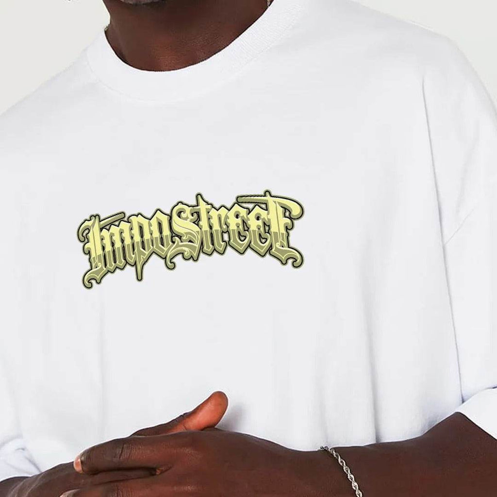 Camiseta Heavy Oversized Barbed Money - Impostreet