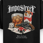 Camiseta Heavy Oversized Play The Game - Impostreet