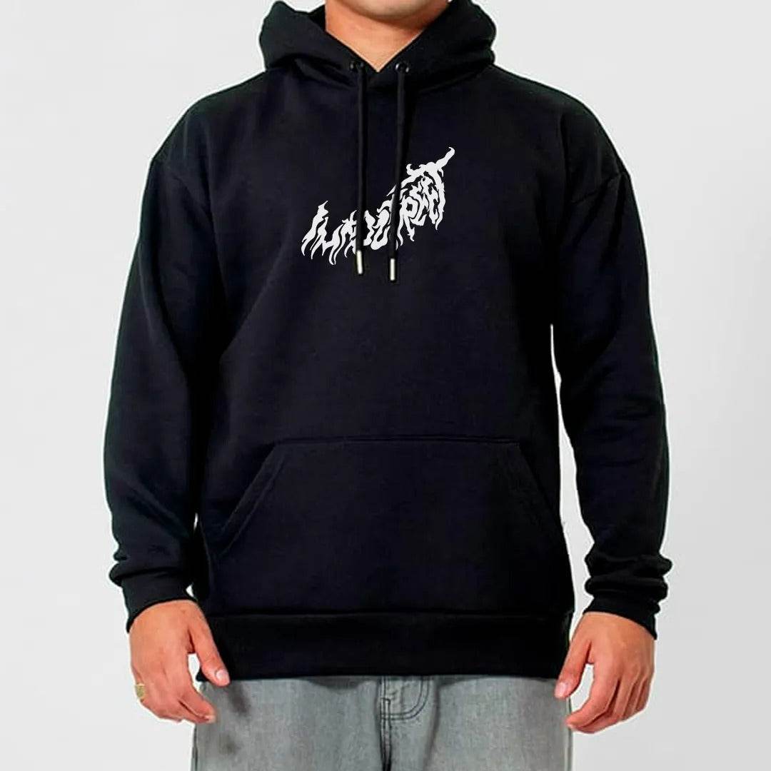 Moletom Canguru com Capuz Fire Gun - Impostreet