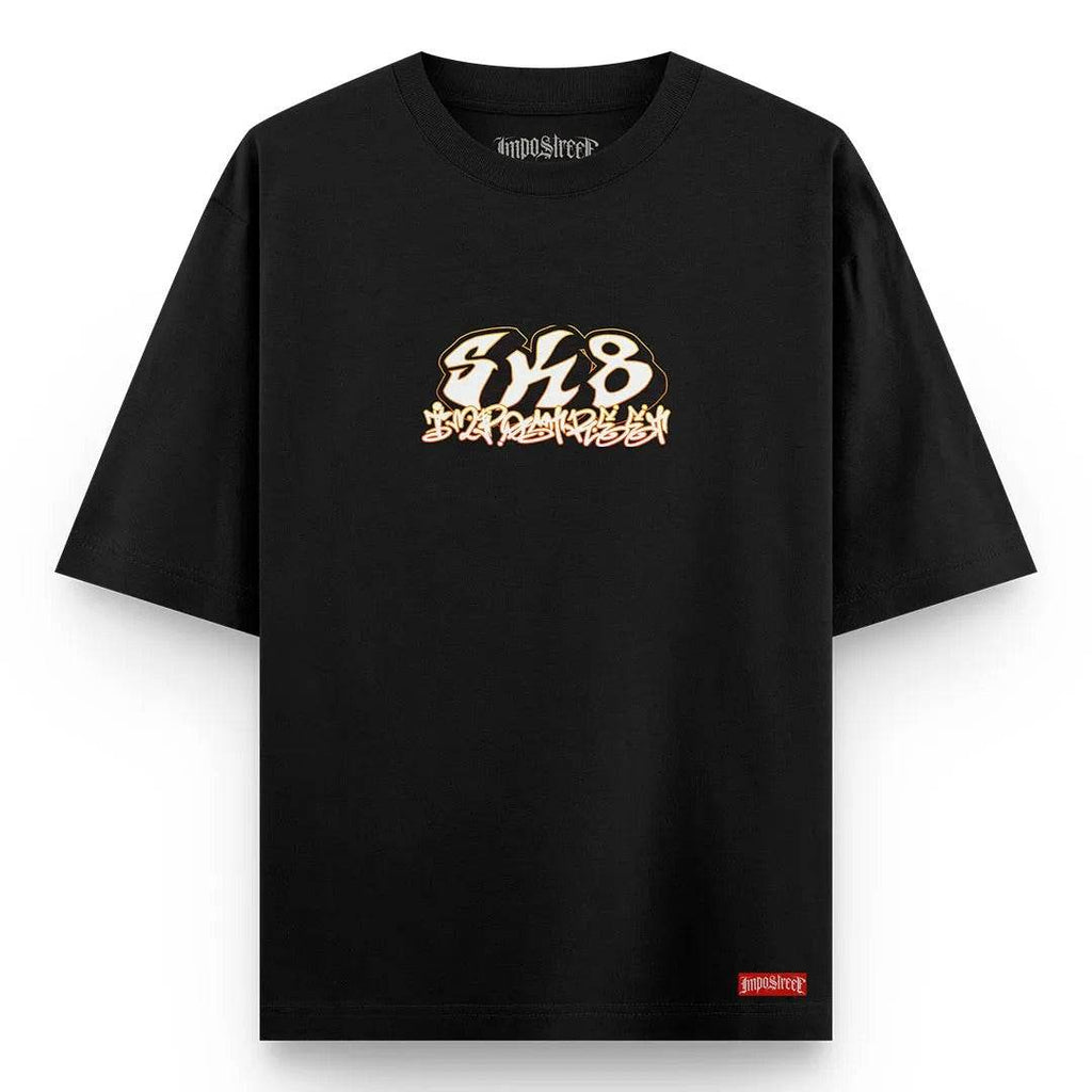Camiseta Heavy Oversized SK8 Dog - Impostreet