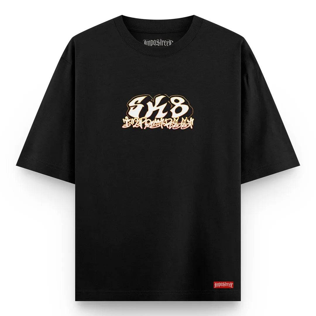 Camiseta Heavy Oversized SK8 Dog - Impostreet