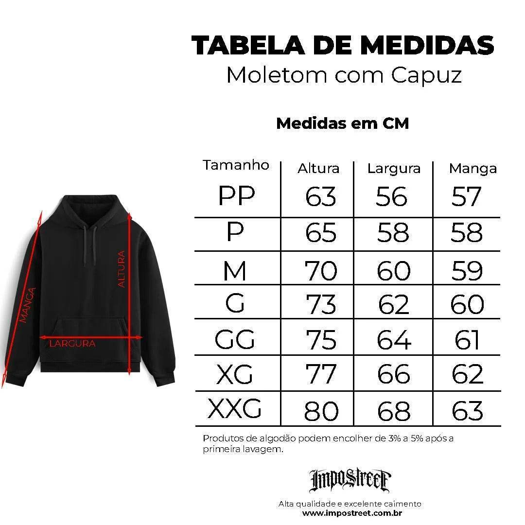 Moletom Canguru com Capuz Urban Tracing Degradê - Impostreet
