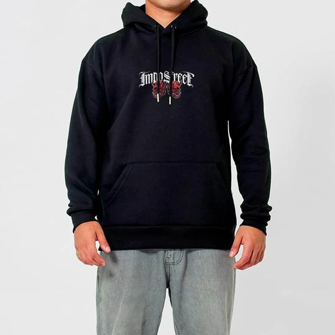 Moletom Canguru com Capuz Hannya Drink - Impostreet