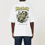 Camiseta Heavy Oversized Barbed Money - Impostreet