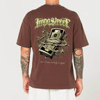 Camiseta Heavy Oversized Barbed Money - Impostreet