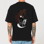 Camiseta Heavy Oversized Death Skate Fire - Impostreet
