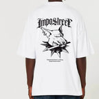 Camiseta Heavy Oversized Dog Knife - Impostreet