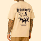 Camiseta Heavy Oversized Dog Knife - Impostreet