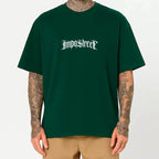 Camiseta Heavy Oversized Logo Lettering - Impostreet