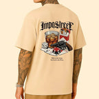 Camiseta Heavy Oversized Play The Game - Impostreet