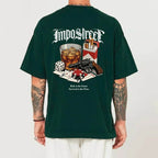 Camiseta Heavy Oversized Play The Game - Impostreet