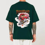 Camiseta Heavy Oversized Smoke Rat - Impostreet