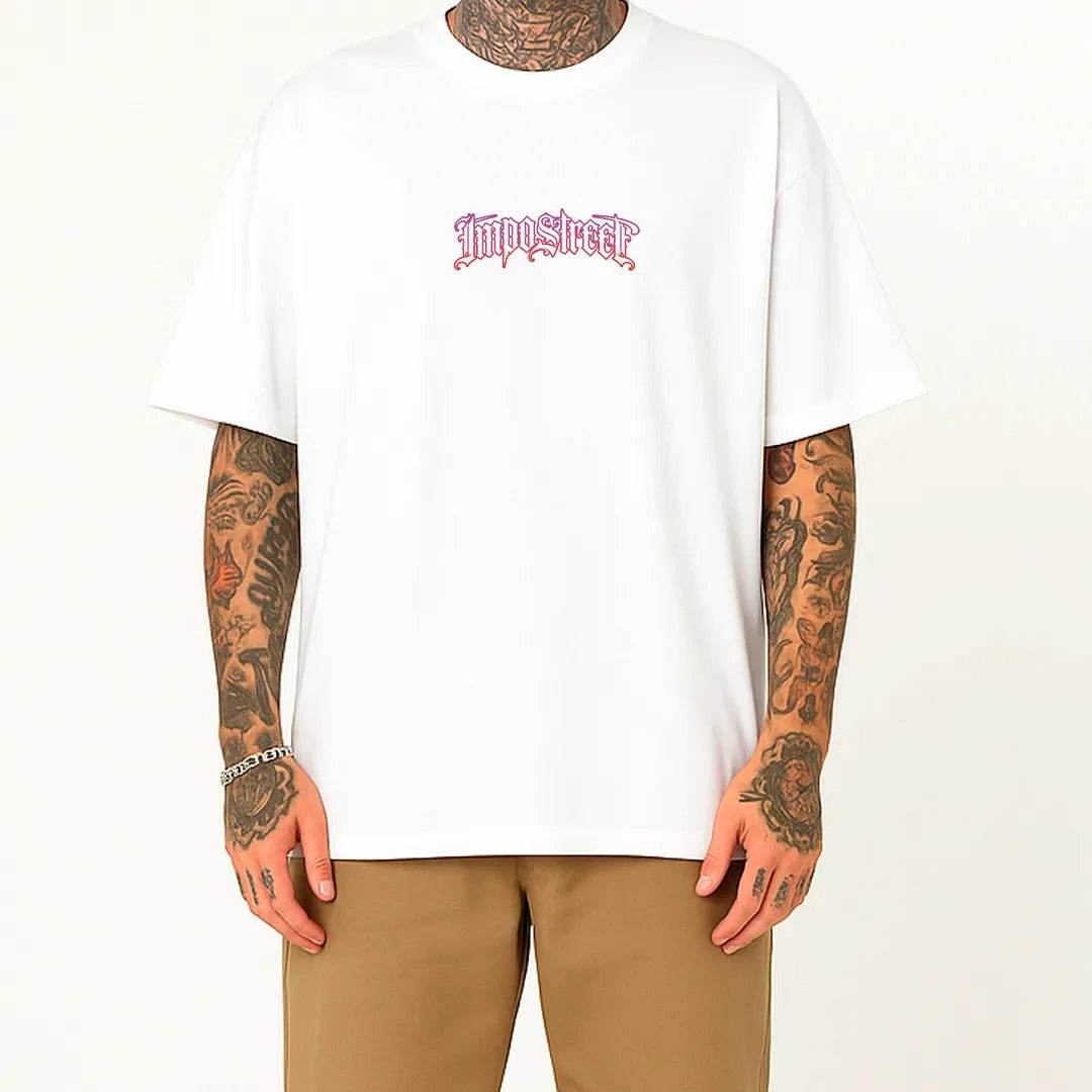 Camiseta Heavy Oversized Urban Tracing Degradê - Impostreet