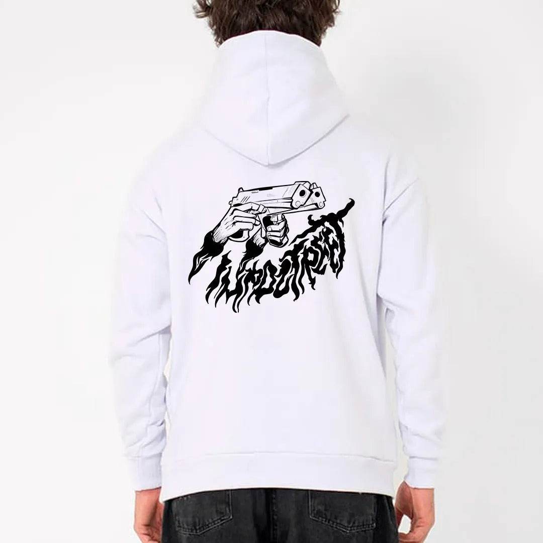 Moletom Canguru com Capuz Fire Gun - Impostreet