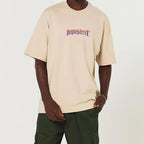 Camiseta Heavy Oversized Logo Flat Degradê - Impostreet
