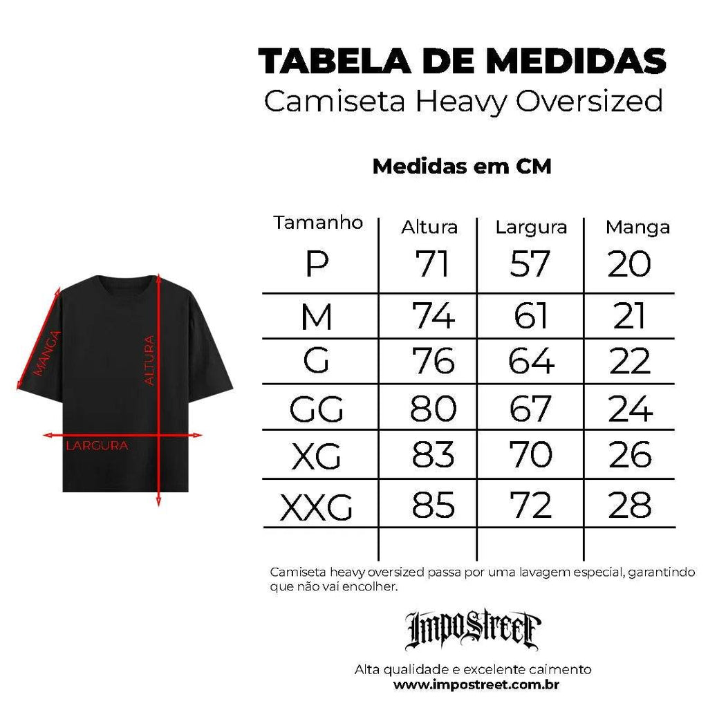 Camiseta Heavy Oversized Drink And Money - Impostreet