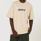Camiseta Heavy Oversized Logo Lettering - Impostreet