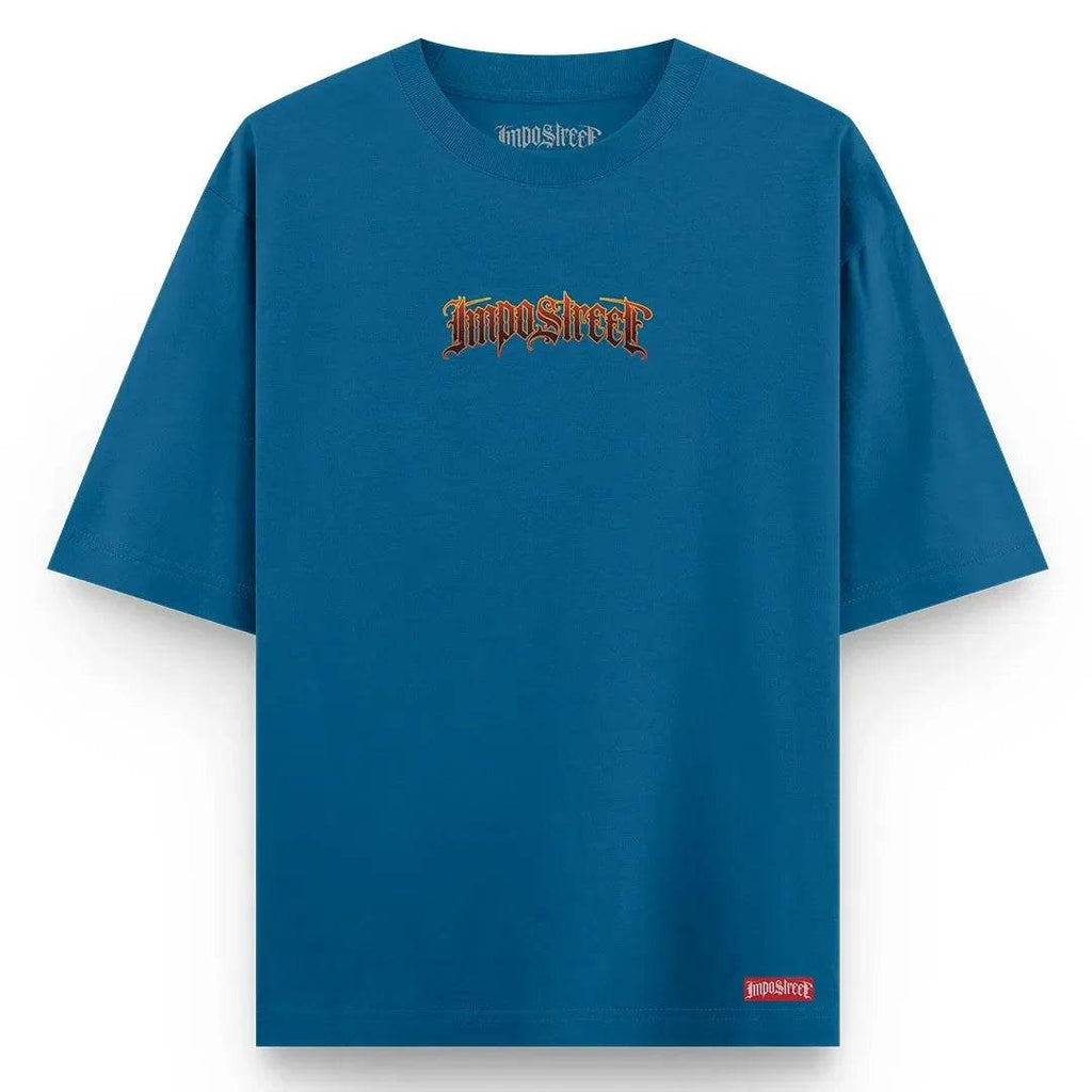Camiseta Heavy Oversized Smoke Rat - Impostreet