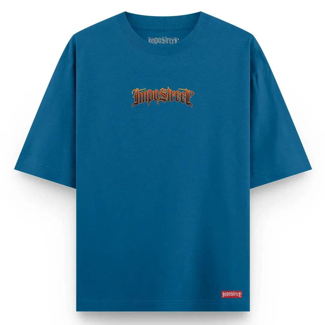 Camiseta Heavy Oversized Smoke Rat - Impostreet