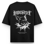 Camiseta Heavy Oversized Dog Knife - Impostreet