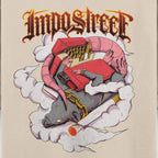 Camiseta Heavy Oversized Smoke Rat - Impostreet