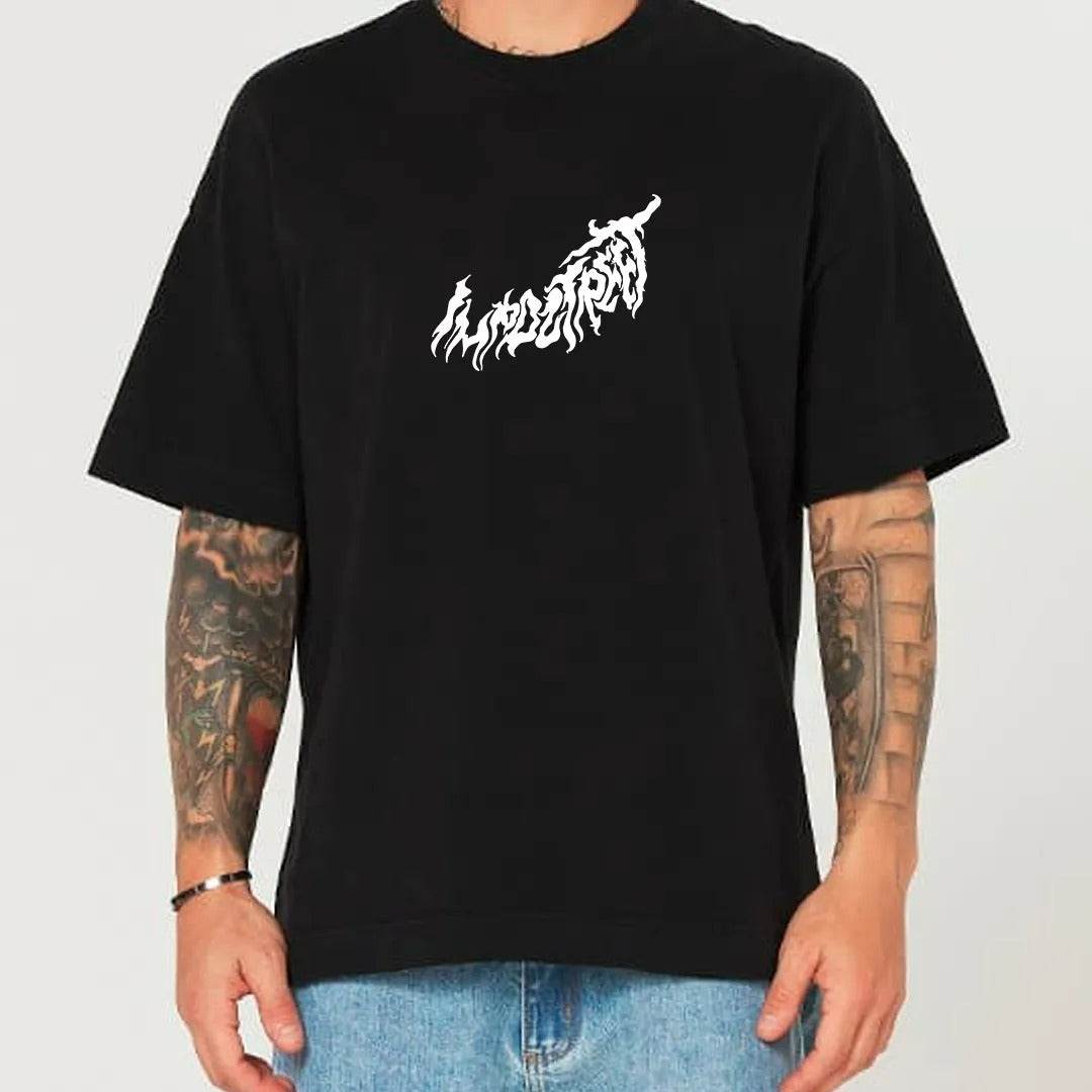 Camiseta Heavy Oversized Fire Gun - Impostreet